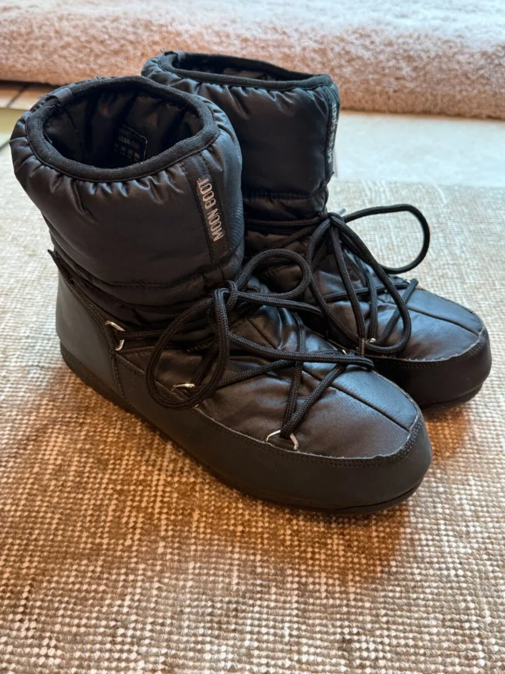 LTRACK LOW BLACK NYLON BOOTS | Black | EU 40, US 8.5